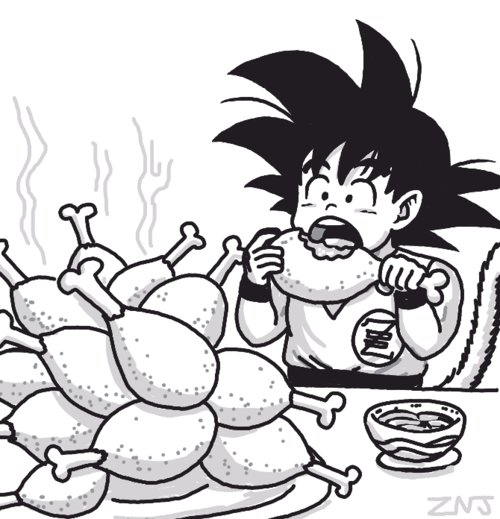 500x519 feast drawings - Feast Drawing