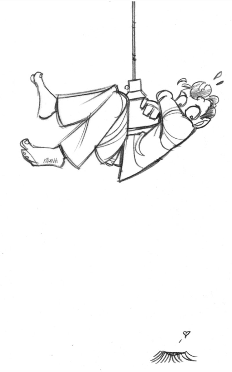 800x1280 Feather Duster - Feather Duster Drawing