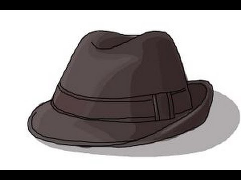 480x360 How To Draw A Fedora - Fedora Drawing