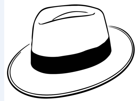 Fedora Hat Drawing at PaintingValley.com | Explore collection of Fedora ...