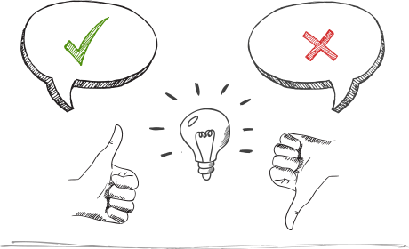 460x280 How To Handle Negative Feedback To Improve Your Business - Feedback Drawing