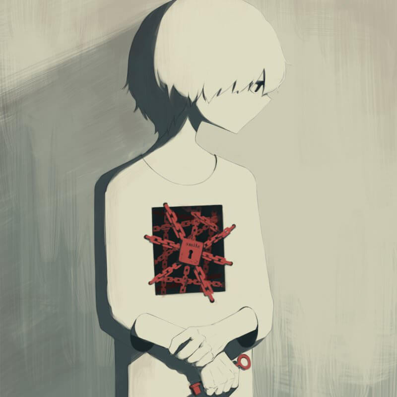 800x800 draws feelings everyone had at least once but couldn't - Feelings Drawing