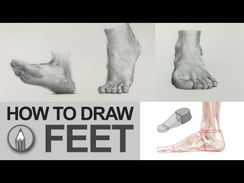 480x360 How To Draw Feet - Feet Drawing