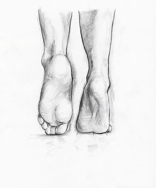 500x604 drawing of feet color my world art, drawings, feet drawing - Feet Drawing
