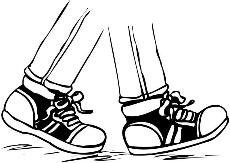 800x568 animated walking feet clipart - Feet Walking Drawing