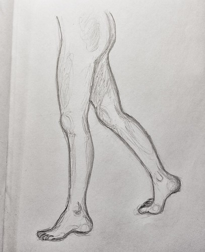407x500 walking legs - Feet Walking Drawing
