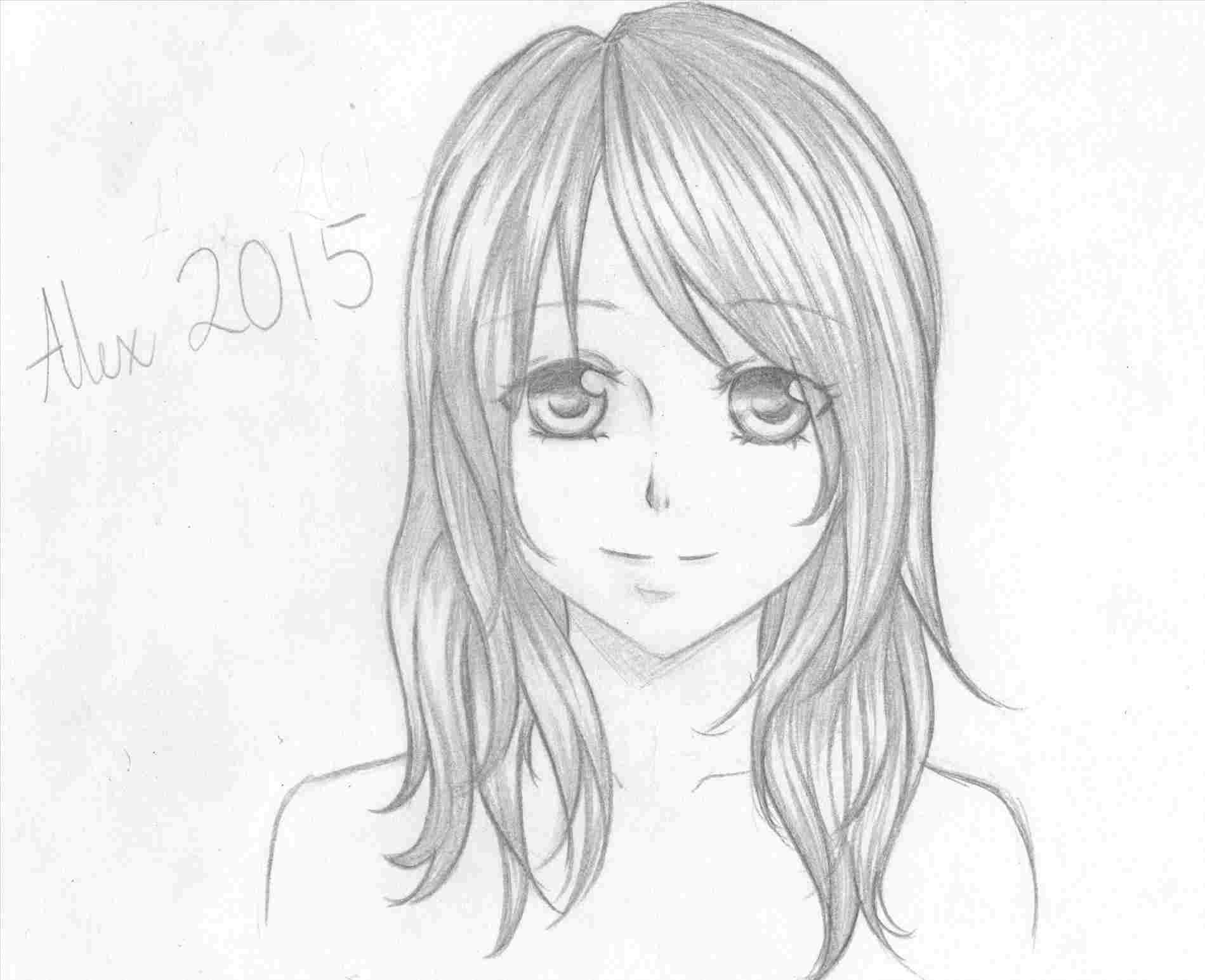 1899x1545 Female Anime Drawing - Female Anime Drawing