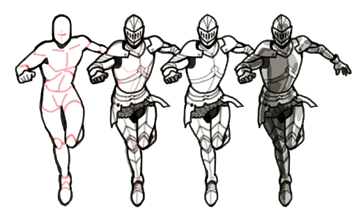 518x318 Helpful Harrie Can You Do A Tutorial On Drawing Knight Armor - Female Armor Drawing