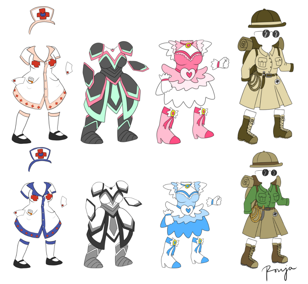 1024x945 Concept Art Female Armor Kupo Games - Female Armor Drawing