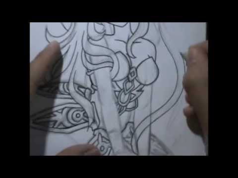 480x360 Drawing Female Armor - Female Armor Drawing