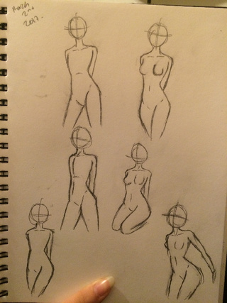 320x427 Practising Female Body Anatomy Bc I Suck - Female Body Anatomy Drawing