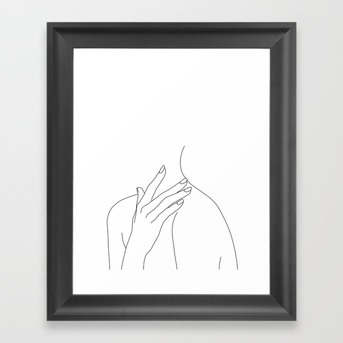 700x700 Female Body Line Drawing - Female Body Drawing