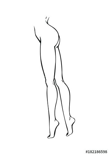 354x500 body sketch outline female body sketch awesome best drawing female - Female Body Drawing Outline