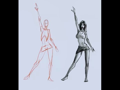 480x360 How To Draw The Female Figure From Your Mind - Female Body Drawing Reference