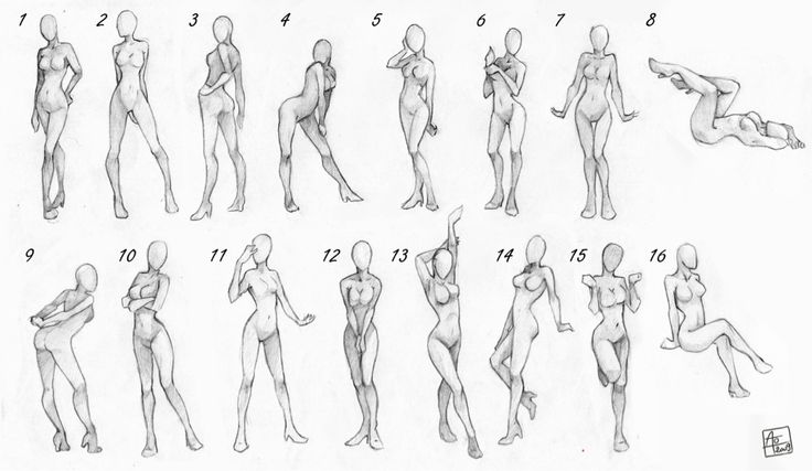 Female Body Figure Drawing