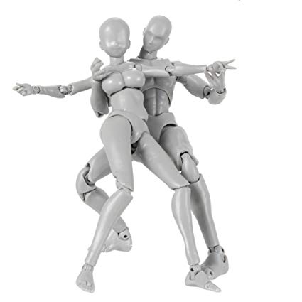 425x425 tulas pcs action figure drawing models,man women - Female Body Figure Drawing