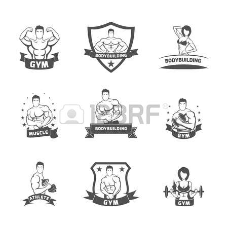 450x450 female bodybuilder clipart - Female Bodybuilder Drawing