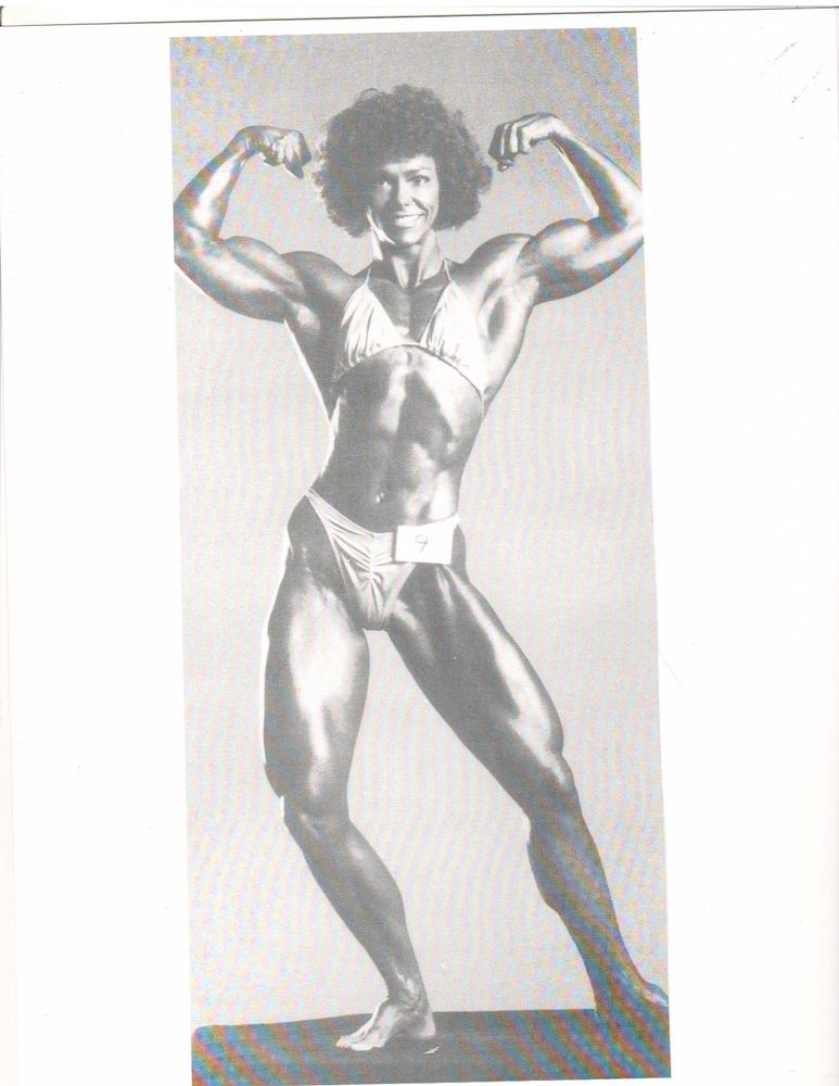 773x1000 clare furr female bodybuilding muscle photo bampw ebay - Female Bodybuilder Drawing