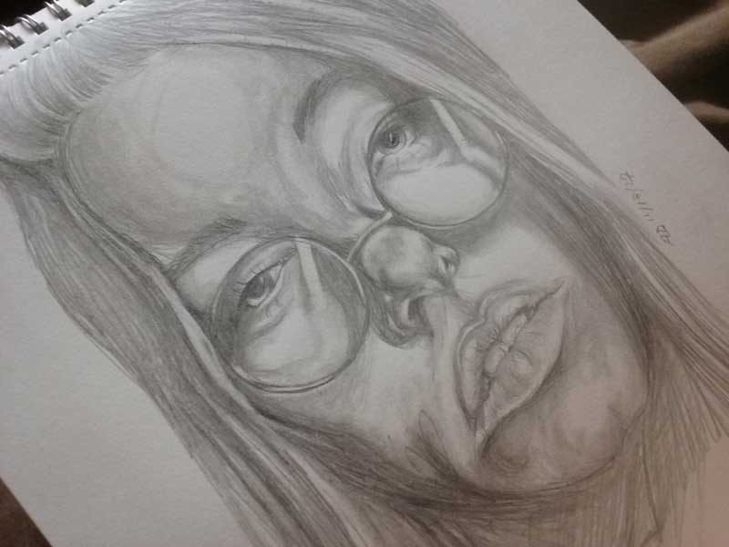 800x600 Sketch Per Day Female Drawing Lyssagal - Female Drawing