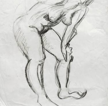 375x368 Sketch Of A Female Model Drawing - Female Drawing Model