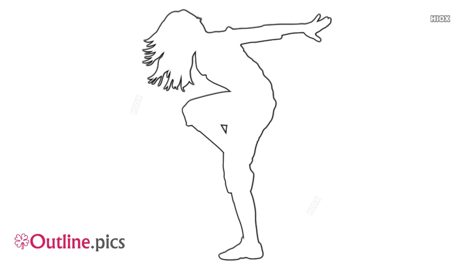934x534 Female Dancer Outline Drawing Outline Pics - Female Drawing Outline