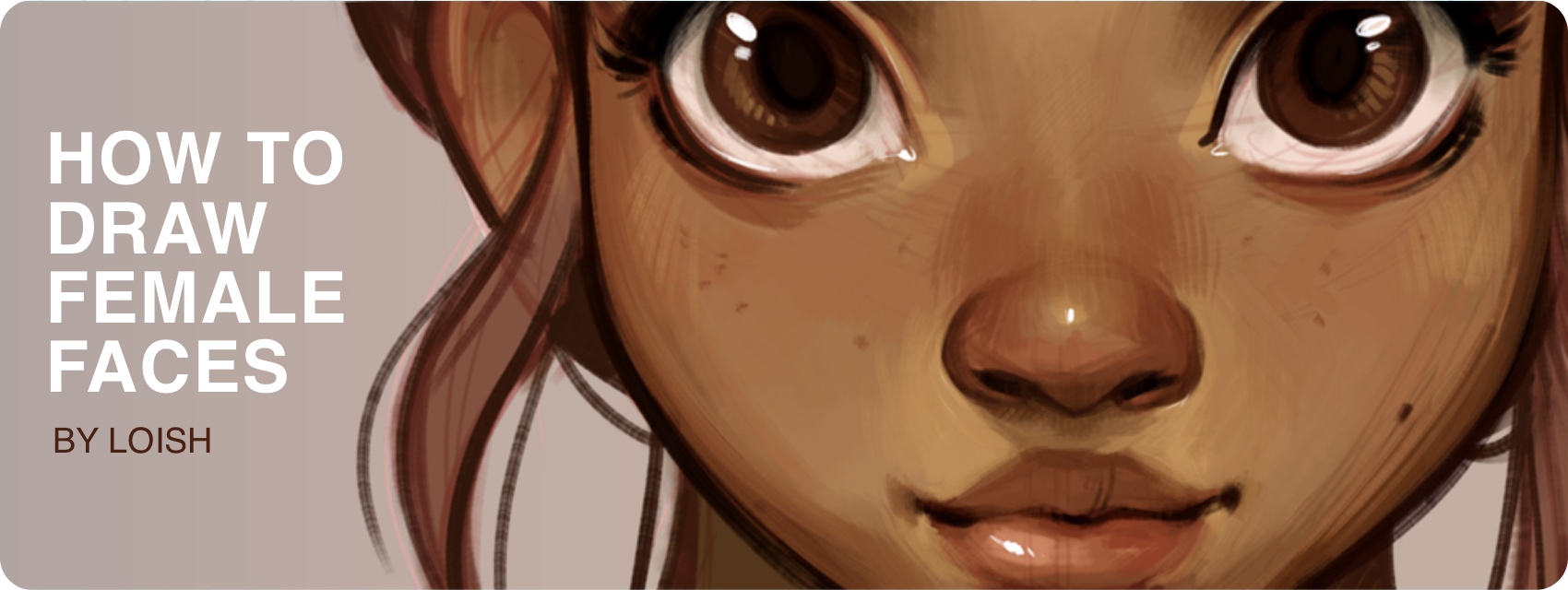 1700x640 How To Draw Female Faces Step - Female Face Drawing