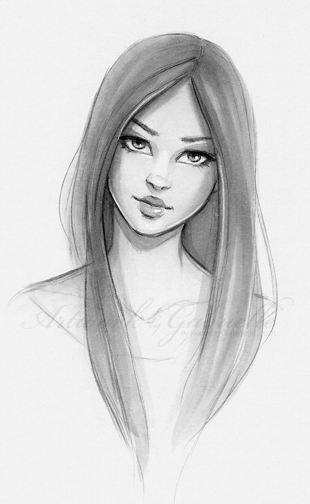 Female Face Drawing Images at Explore collection