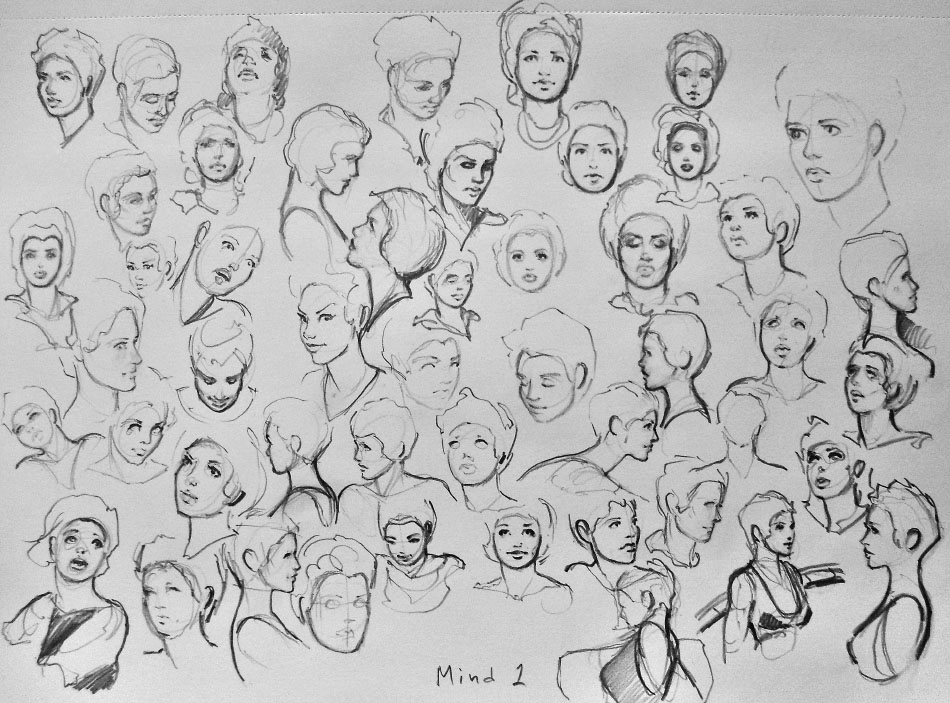 Female Face Drawing Reference At PaintingValley.com | Explore ...