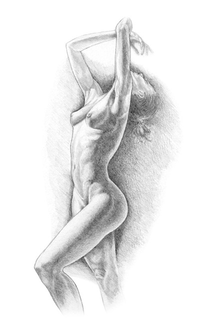 400x646 recently started figure drawing classical fine art and illustration - Female Figure Drawing