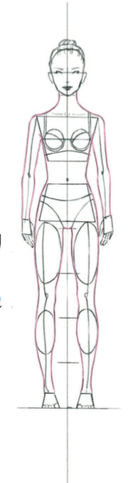 194x677 Drawing The Female Figure - Female Figure Drawing