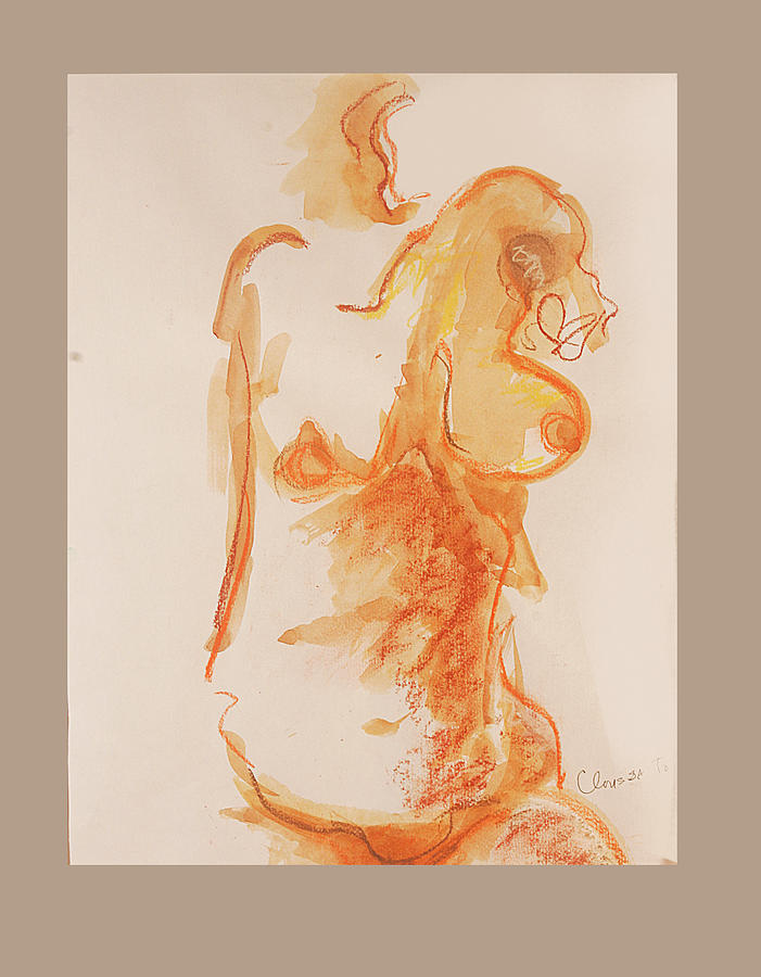 701x900 female form drawing - Female Form Drawing