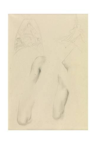 325x488 drawing from the female form giclee print - Female Form Drawing