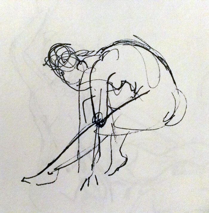 700x716 gesture drawing drawstrange - Female Gesture Drawing