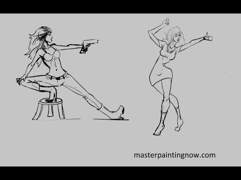480x360 how to gesture draw females - Female Gesture Drawing