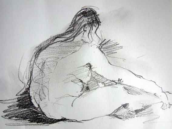 567x425 gesture drawing female creative art courses - Female Gesture Drawing