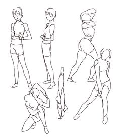 Female Gesture Drawing At Paintingvalley Com Explore Collection
