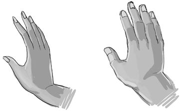 365x223 how to draw hands and fingers in manga anime illustration style - Female Hand Drawing
