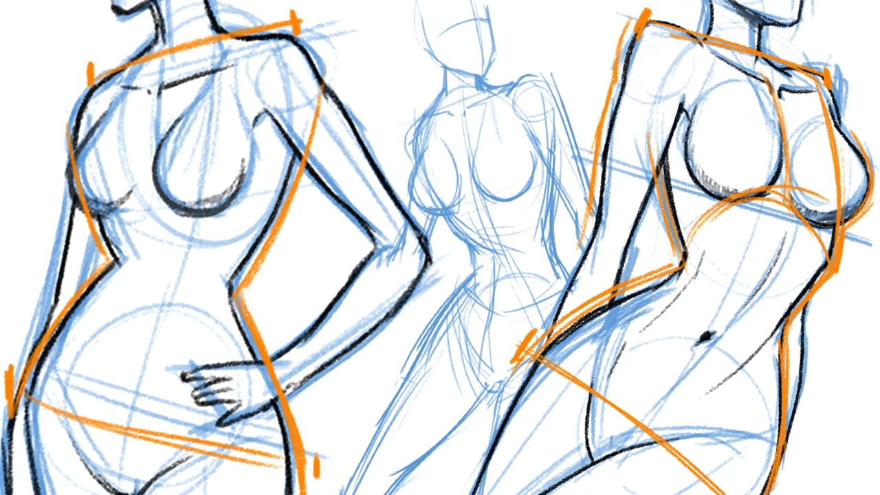 1280x720 Maxresdefault Female Body Drawing - Female Human Body Drawing