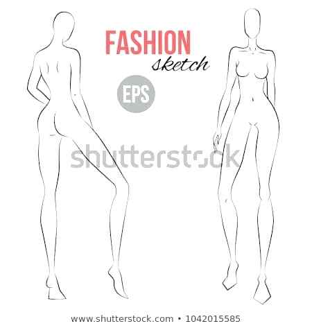 450x470 Deer Body Outline Template Drawing Woman - Female Human Body Drawing