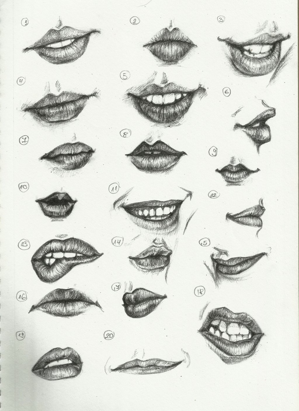 1024x1409 Images Of How To Draw Female Lips - Female Lips Drawing