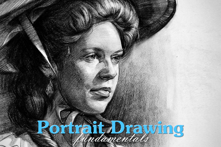 720x480 Portrait Drawing Fundamentals - Female Portrait Drawing