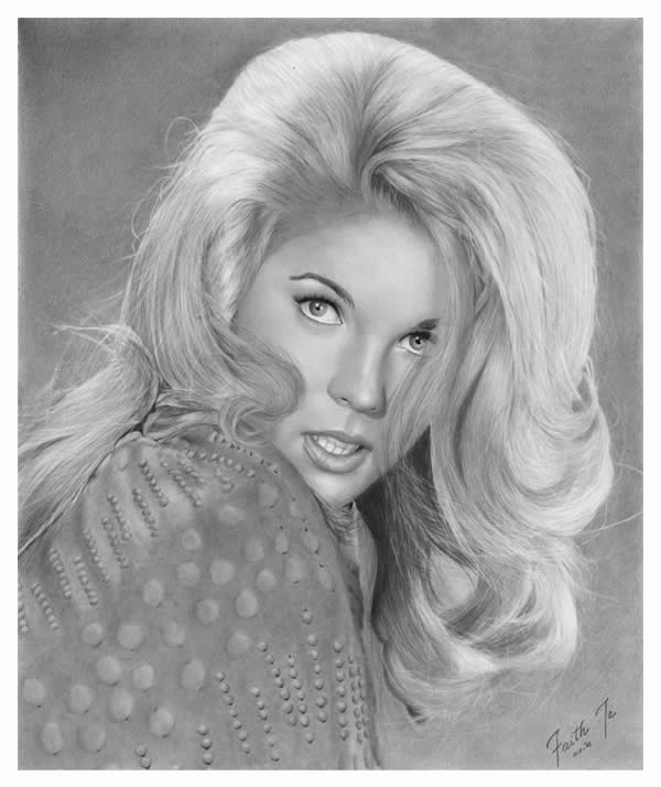 600x714 Ultra Realistic Female Portrait Drawings - Female Portrait Drawing