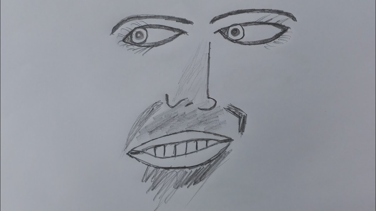 1280x720 How To Draw Girl Face Draw Girl Face Side Profile Draw A Female - Female Profile Drawing