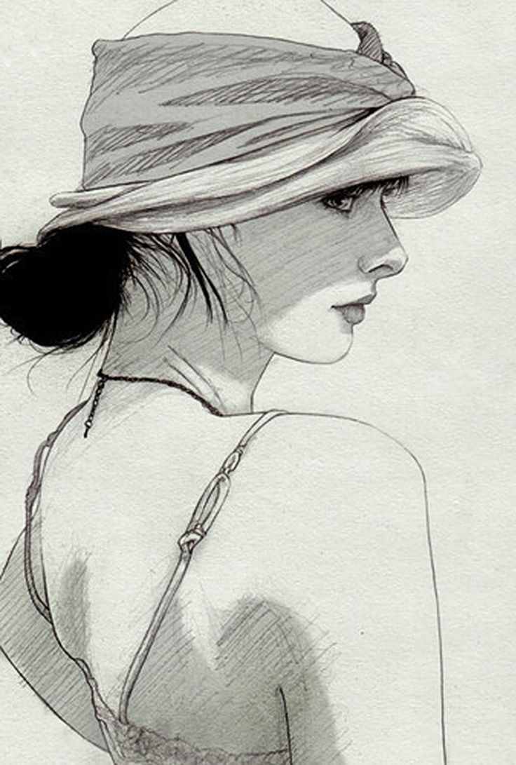 736x1091 Best Profile Drawing Ideas Drawing Guide, Side Of Face - Female Profile Drawing