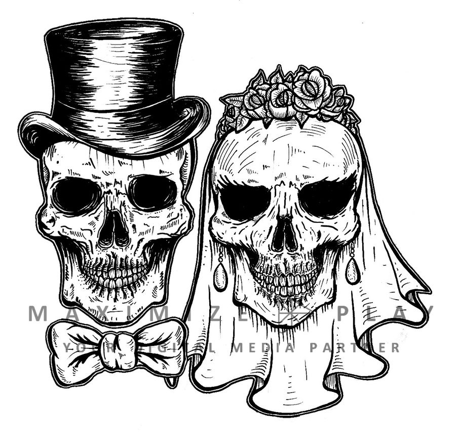 900x869 Entry - Female Skull Drawing