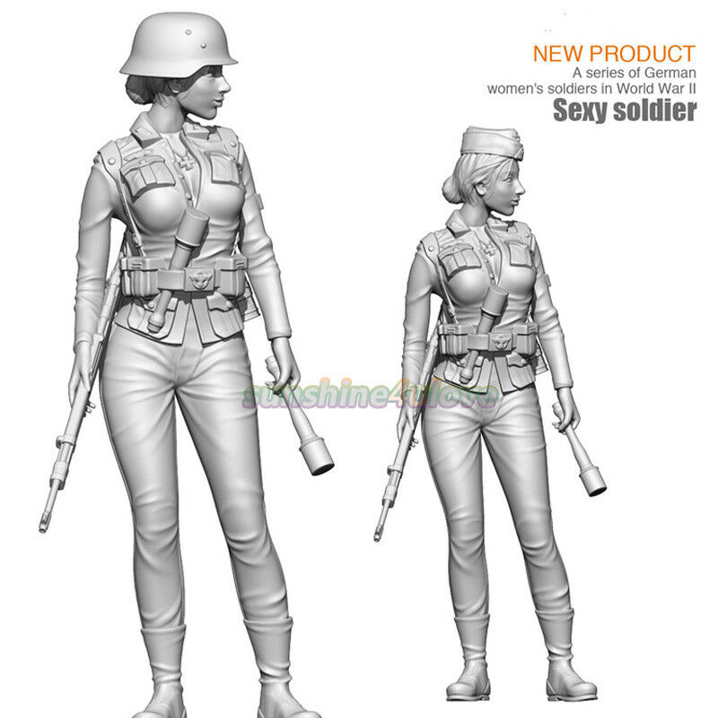 800x800 unpainted resin figure model kit female soldier garage kits - Female Soldier Drawing