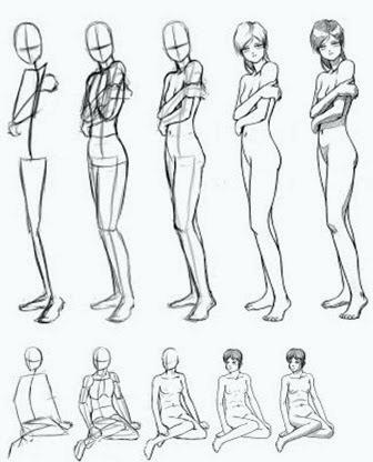 336x416 Drawing Superhero Cartoon A Female Step - Female Superhero Drawing