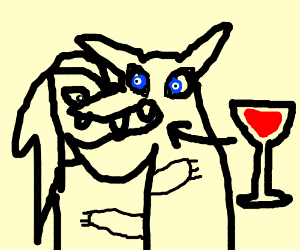 300x250 drunk wolf found a female wolf drawing - Female Wolf Drawing
