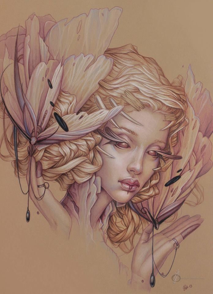 696x960 Jennifer Healy - Feminine Drawings