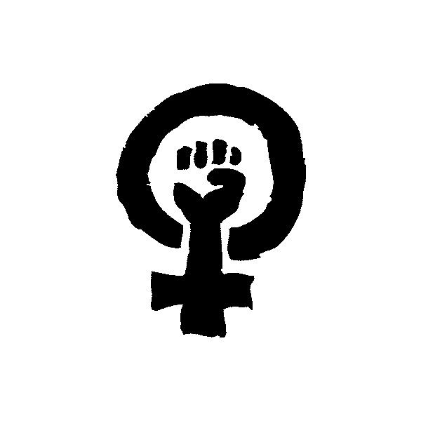 600x600 feminist fist liked on polyvore featuring fillers, backgrounds - Feminist Drawings